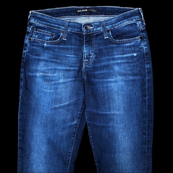 BIG STAR Brigette Slim Straight Dark Wash Sz. 28R - Picture 7 of 10